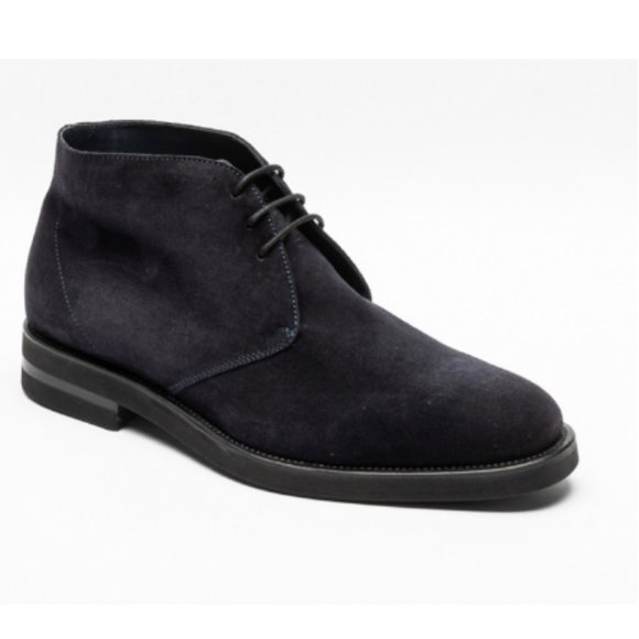 NIB Giorgio Armani Men\'s Black Suede Chukka Boots Size 11 Style X2M138 main image 5